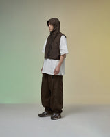 PMF024-01PT07 WIDE FLIGHT PANTS (UMBER RIPSTOP)