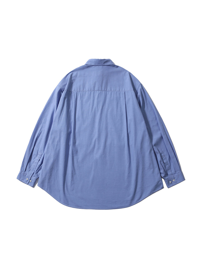 PMF024-01SH03 WIDE UTILITY SHIRT (BLUE OXFORD)