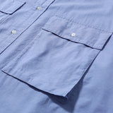 PMF024-01SH03 WIDE UTILITY SHIRT (BLUE OXFORD)