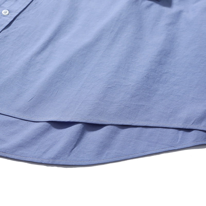 PMF024-01SH03 WIDE UTILITY SHIRT (BLUE OXFORD)