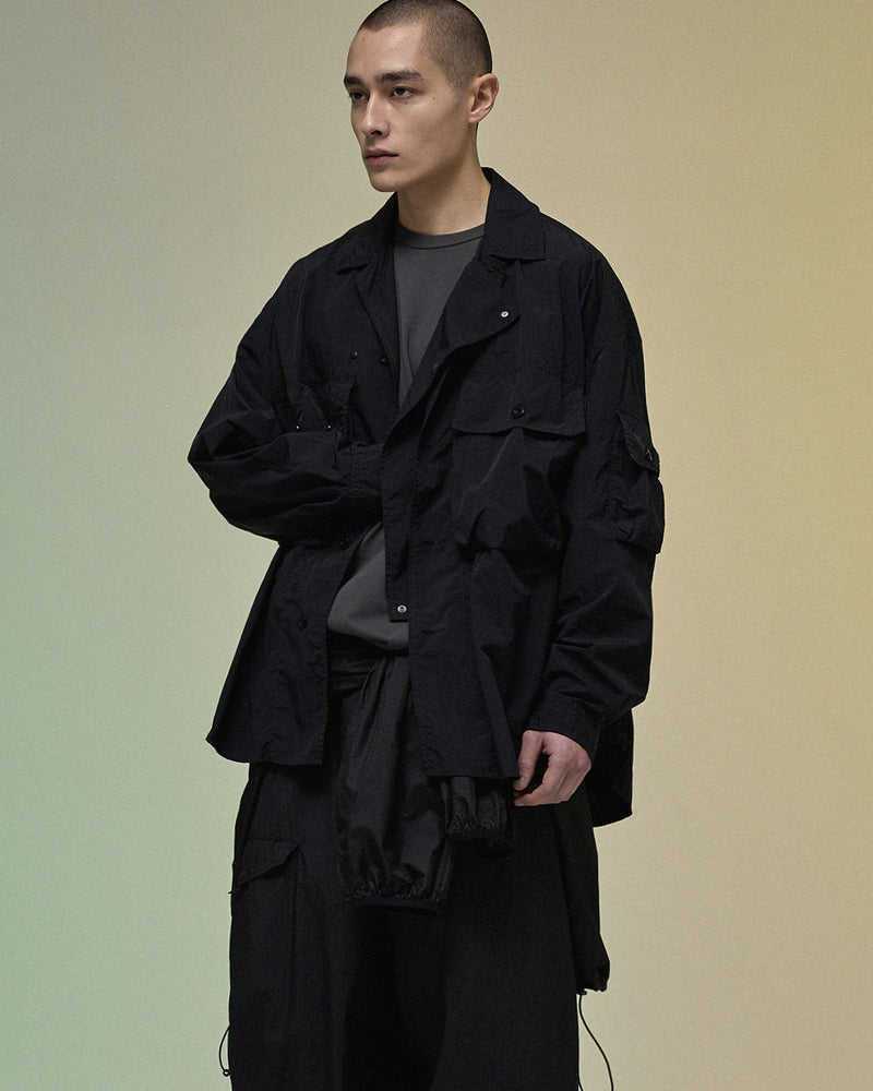 PMF024-01SH04 M43 SHIRT JACKET (BLACK)