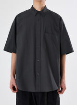 PMF024-02HS01 UNIFORM HALF SHIRT (CHARCOAL)