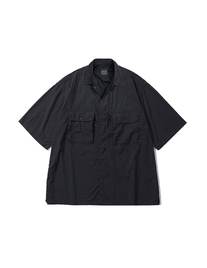 PMF024-02HS03 HIKER HALF SHIRT (BLACK)