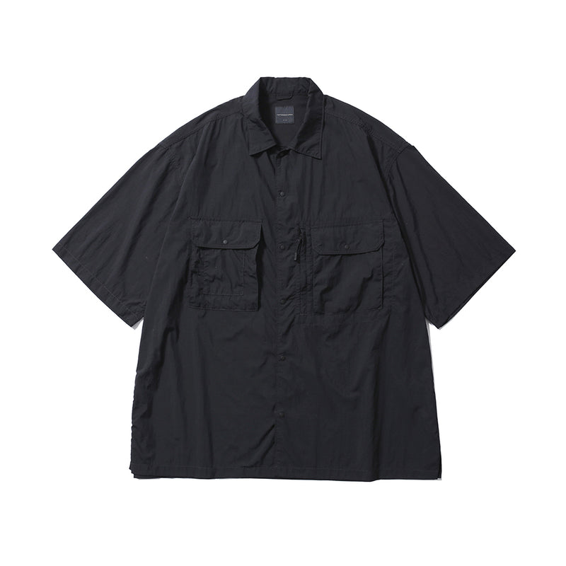 PMF024-02HS03 HIKER HALF SHIRT (BLACK)