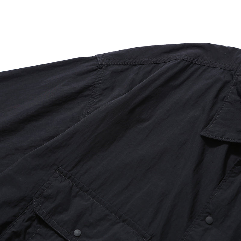 PMF024-02HS03 HIKER HALF SHIRT (BLACK)