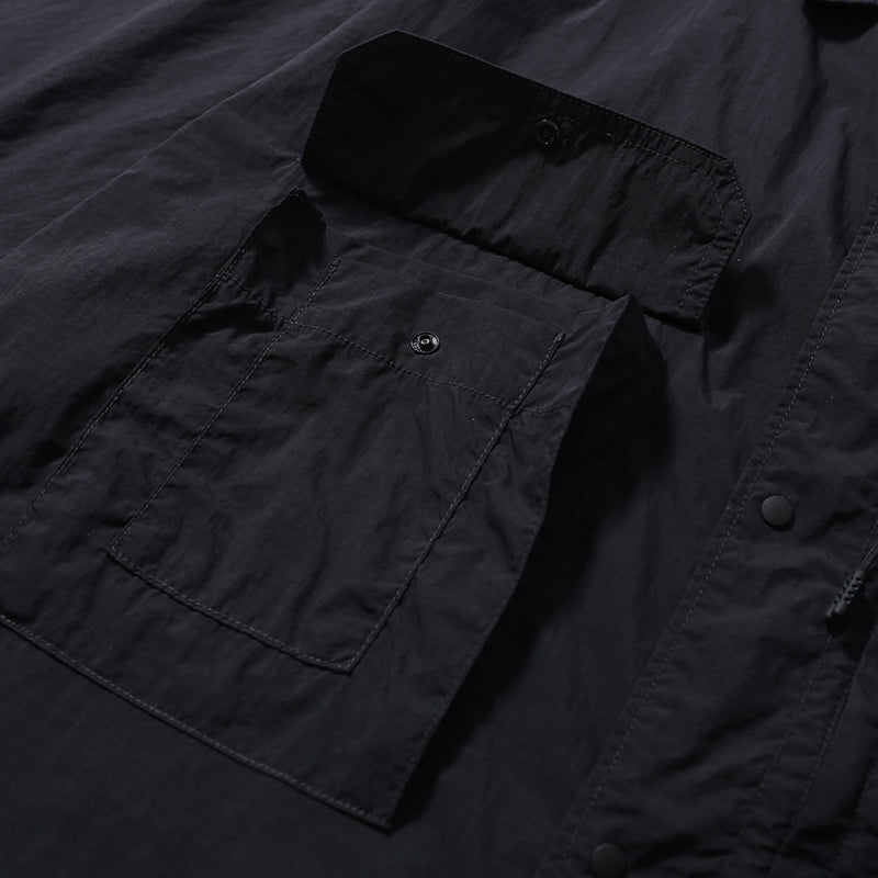 PMF024-02HS03 HIKER HALF SHIRT (BLACK)