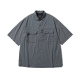 PMF024-02HS03 HIKER HALF SHIRT (STEEL GRAY)