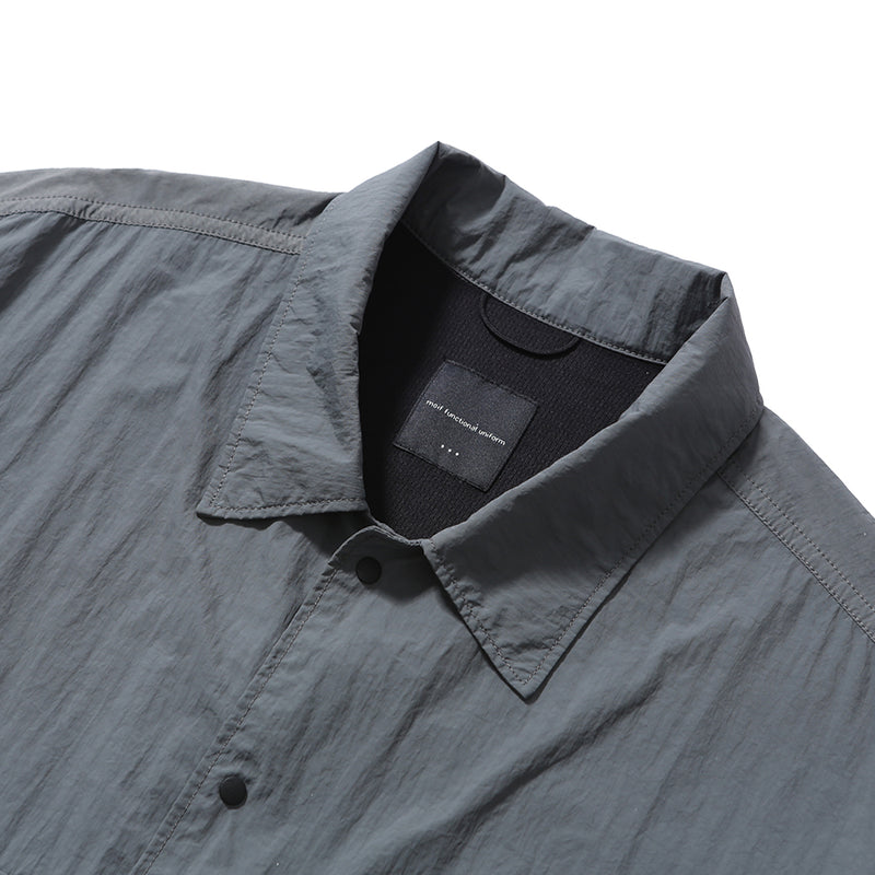 PMF024-02HS03 HIKER HALF SHIRT (STEEL GRAY)