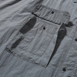 PMF024-02HS03 HIKER HALF SHIRT (STEEL GRAY)