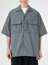 PMF024-02HS03 HIKER HALF SHIRT (STEEL GRAY)