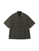 PMF024-02HS03 HIKER HALF SHIRT (OLIVE BROWN)