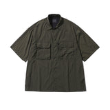 PMF024-02HS03 HIKER HALF SHIRT (OLIVE BROWN)