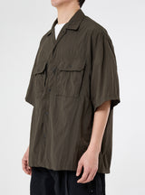 PMF024-02HS03 HIKER HALF SHIRT (OLIVE BROWN)