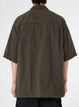 PMF024-02HS03 HIKER HALF SHIRT (OLIVE BROWN)