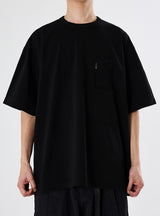 PMF024-02JH02 BAGGY POCKET H/S TEE (BLACK)