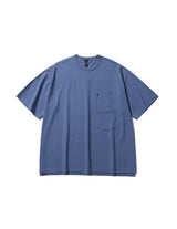 PMF024-02JH02 BAGGY POCKET H/S TEE (AIR FORCE BLUE)