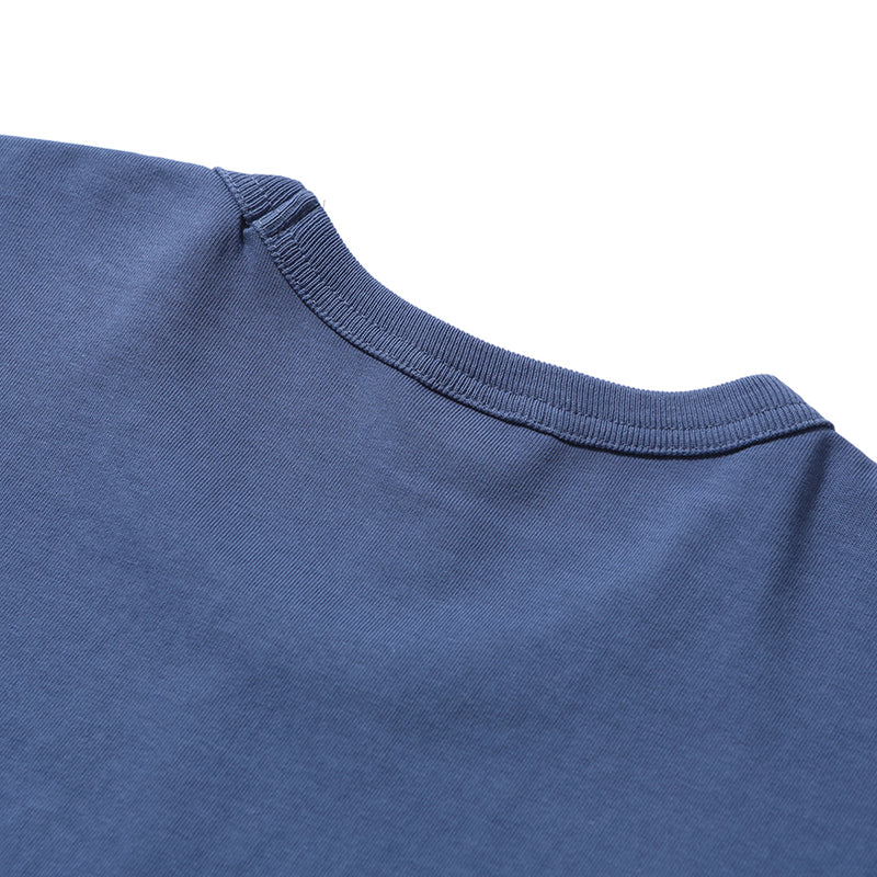 PMF024-02JH02 BAGGY POCKET H/S TEE (AIR FORCE BLUE)