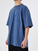 PMF024-02JH02 BAGGY POCKET H/S TEE (AIR FORCE BLUE)