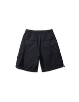 PMF024-02ST04 OVER MIL 6P SHORTS (BLACK RIPSTOP)