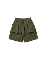 PMF024-02ST05 ROOMY POCKET SHORTS (OLIVE)