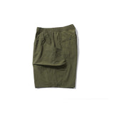 PMF024-02ST05 ROOMY POCKET SHORTS (OLIVE)