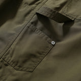 PMF024-02ST08 OVER WORK SHORTS (OLIVE)