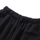 PMF024-02SW06 OVER MIL SWEAT SHORTS (BLACK)