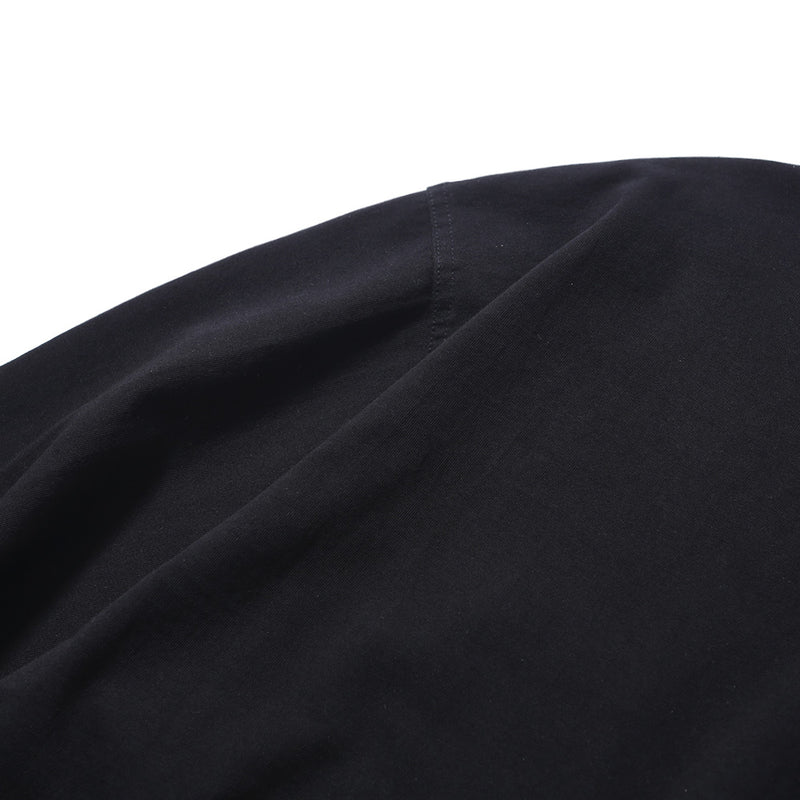 PMF024-03JL02 BAGGY POCKET L/S TEE (BLACK)