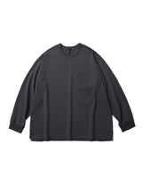 PMF024-03JL02 BAGGY POCKET L/S TEE (CHARCOAL)