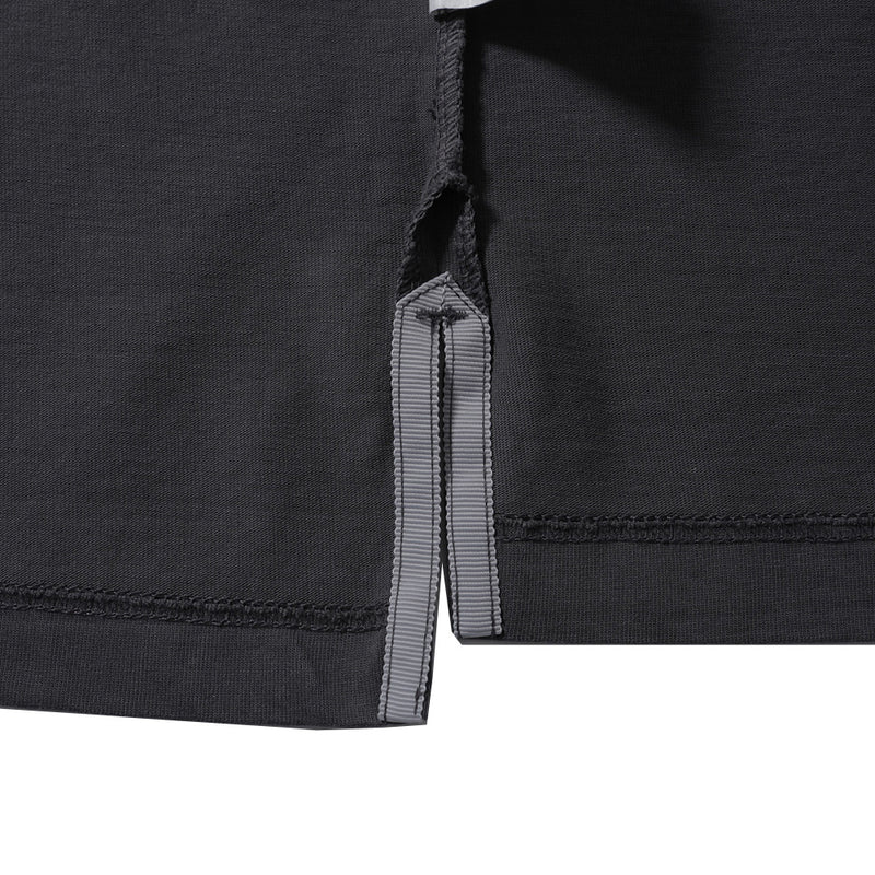 PMF024-03JL02 BAGGY POCKET L/S TEE (CHARCOAL)