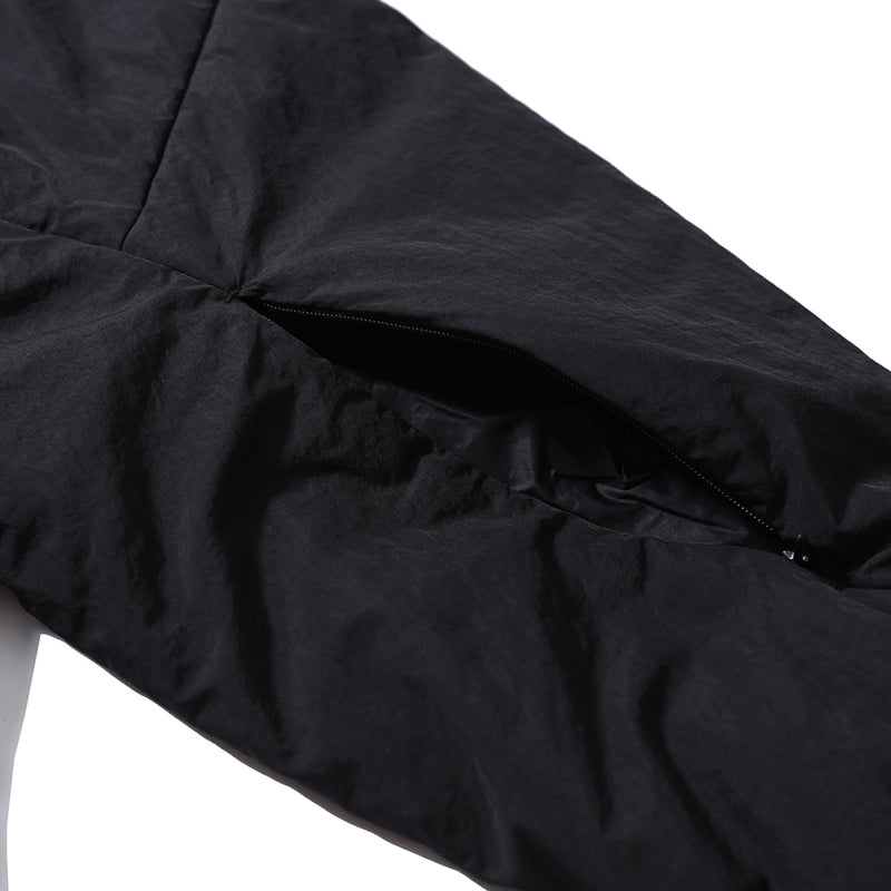 PMF024-03JP03 DOUBLE-ZIP INSULATED PARKA (BLACK)