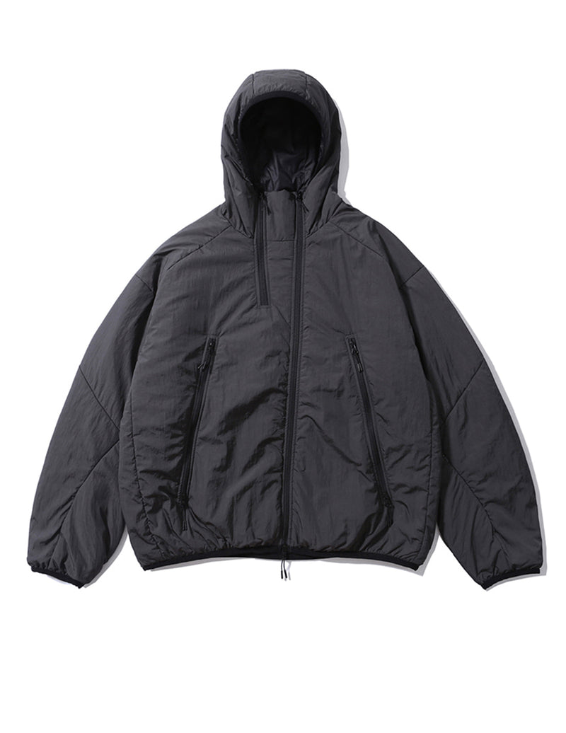 PMF024-03JP03 DOUBLE-ZIP INSULATED PARKA (CHARCOAL)