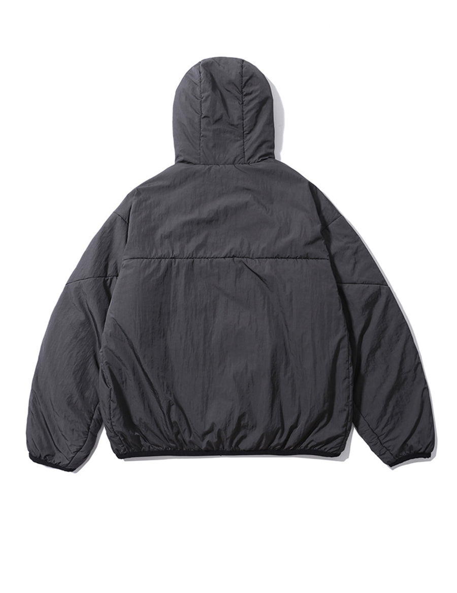 PMF024-03JP03 DOUBLE-ZIP INSULATED PARKA (CHARCOAL)