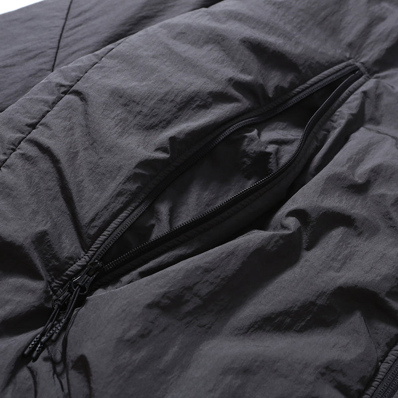 PMF024-03JP03 DOUBLE-ZIP INSULATED PARKA (CHARCOAL)