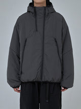 PMF024-03JP03 DOUBLE-ZIP INSULATED PARKA (CHARCOAL)