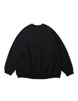 PMF024-03SW01 BAGGY SWEAT SHIRT (BLACK)