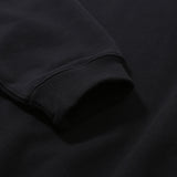 PMF024-03SW01 BAGGY SWEAT SHIRT (BLACK)