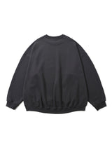 PMF024-03SW01 BAGGY SWEAT SHIRT (CHARCOAL)