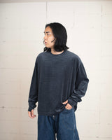 NMCU-027 VELOUR BORDER LONG SLEEVE TEE