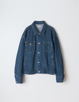 NMJK-015 BIO WASH DENIM ENGINEER JACKET