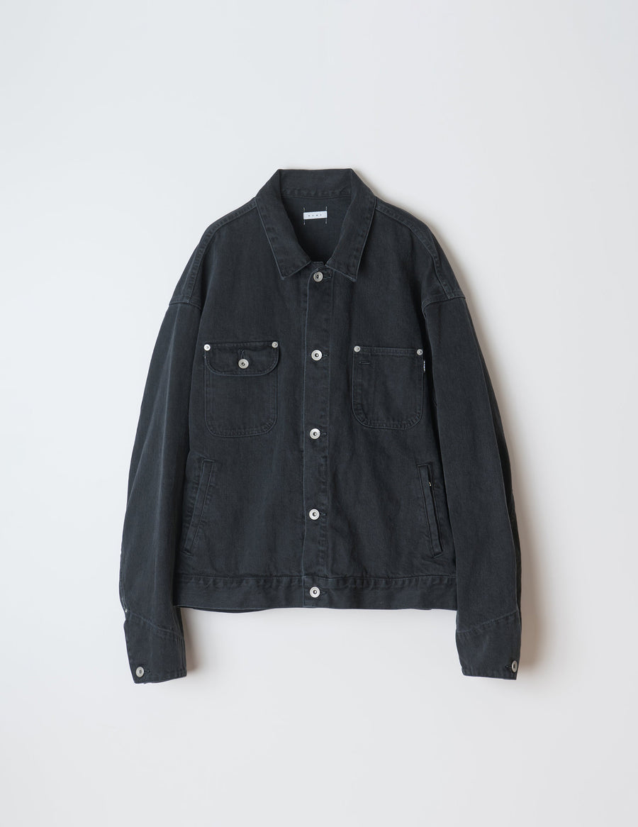 NMJK-015 BIO WASH DENIM ENGINEER JACKET