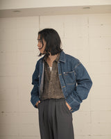 NMJK-015 BIO WASH DENIM ENGINEER JACKET