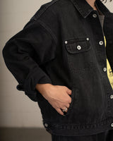 NMJK-015 BIO WASH DENIM ENGINEER JACKET