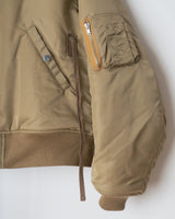 NMJK-018 NYLON TWILL REVERSIBLE MA-1