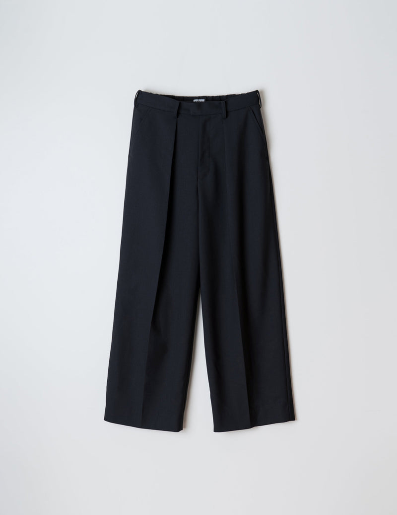 NMPT-018 VINTAGE WOOL ONE TUCK WIDE 35SLACKS