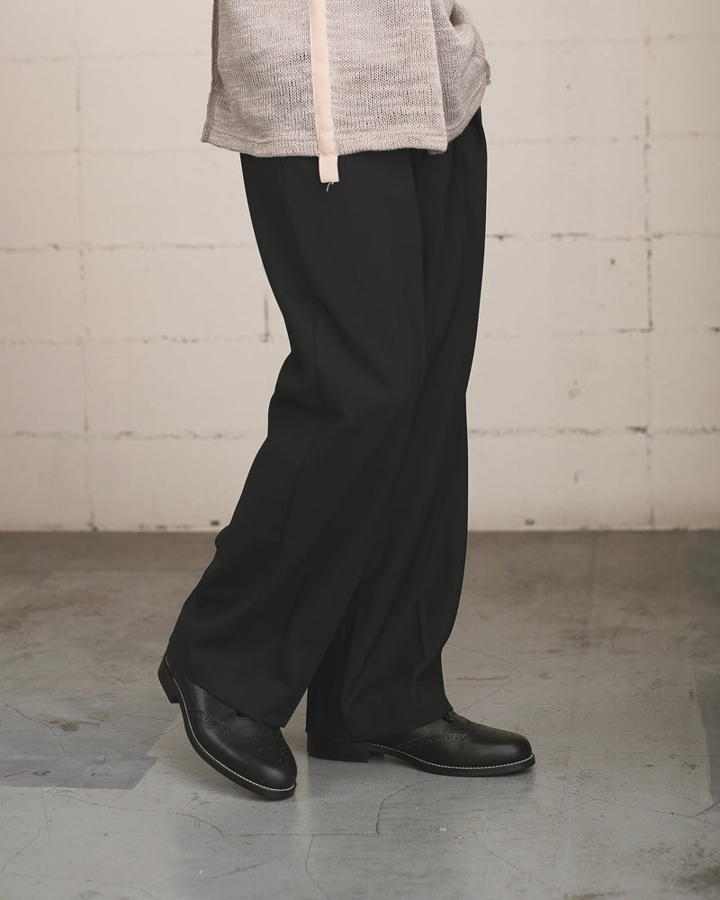 NMPT-018 VINTAGE WOOL ONE TUCK WIDE 35SLACKS