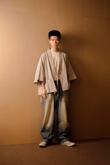 RESH-010 "HAORI" WIDE S/S SHIRT