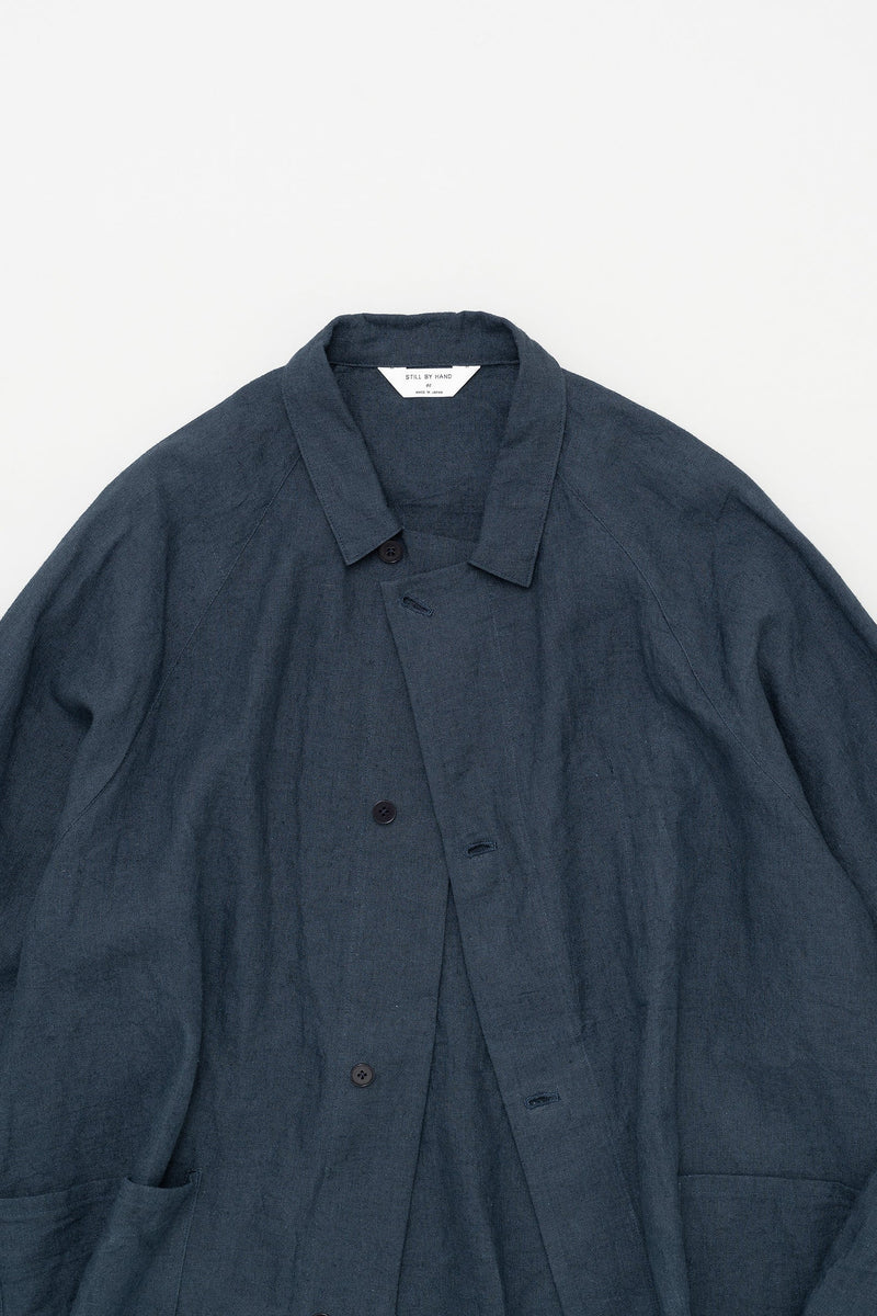 BL01242 LINEN RAMIE SHIRT BLOUSON