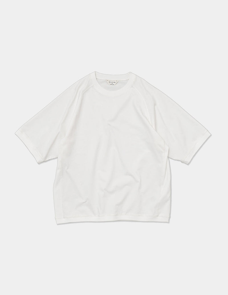 CS01242 PIVOT SLEEVE CREW NECK TEE