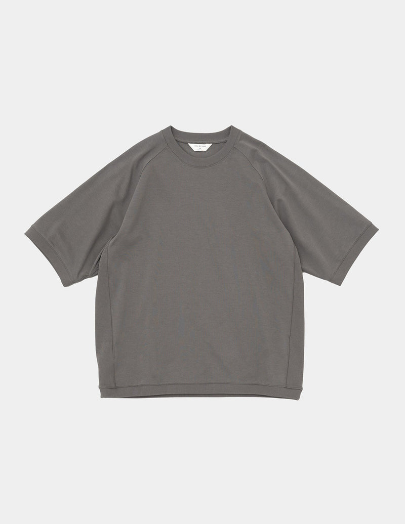 CS01242 PIVOT SLEEVE CREW NECK TEE